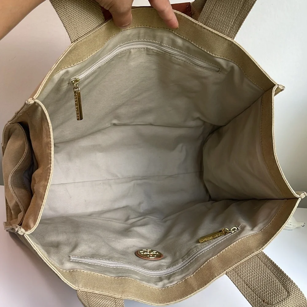 Tory Burch Ella Canvas Tote